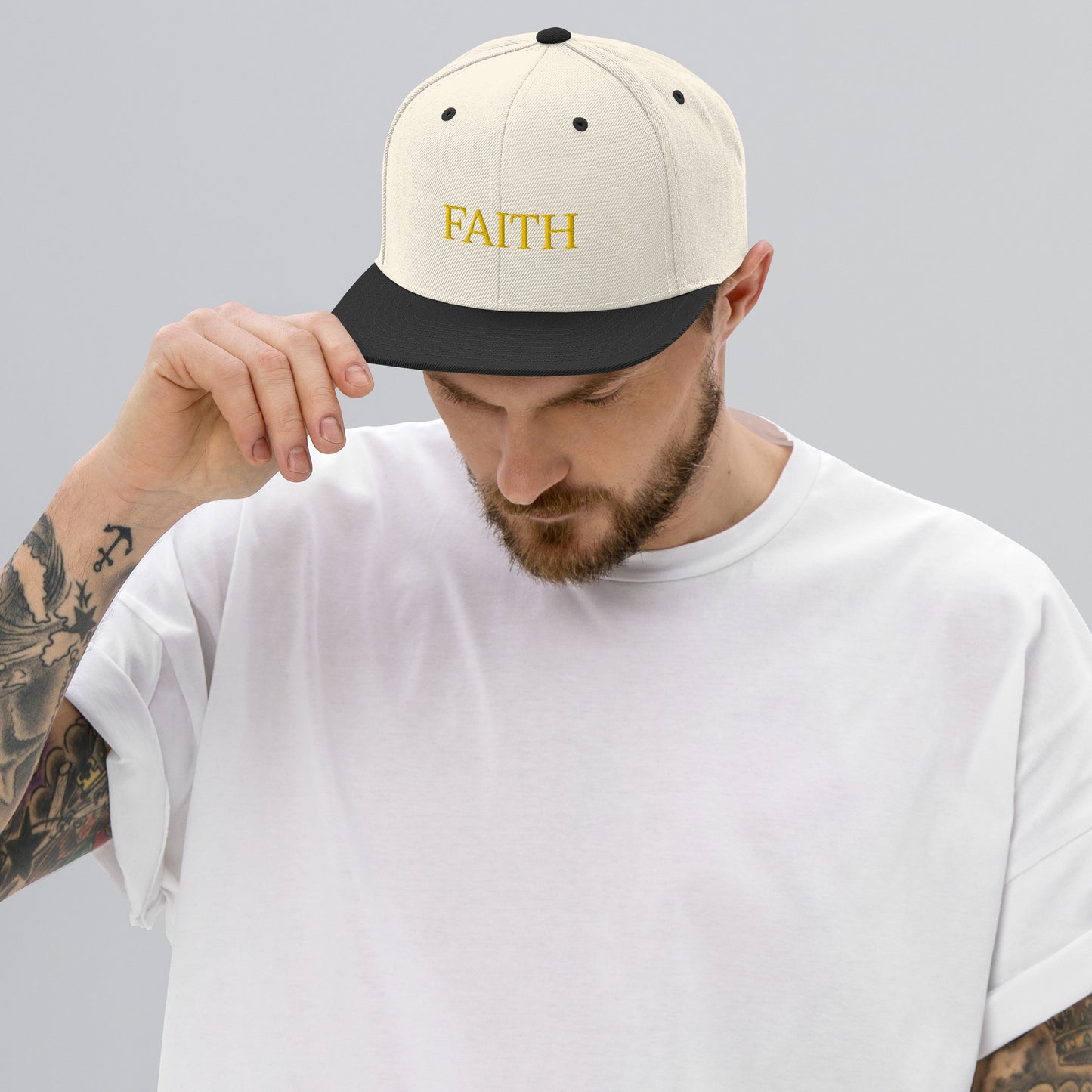 Faith Snapback Hat – Classic Style with Inspirational Touch