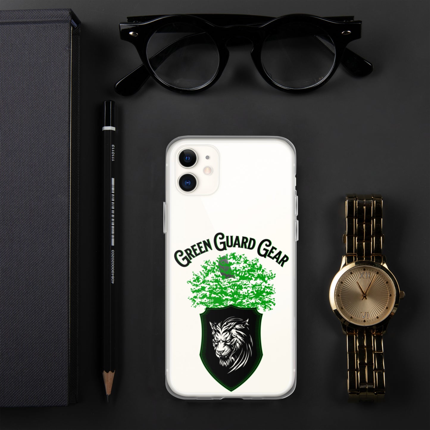 "GreenGuardGear" Clear Case for iPhone®