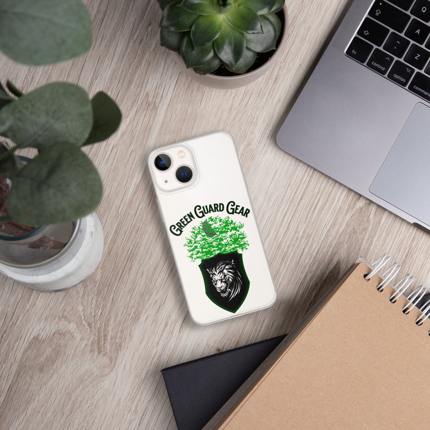 "GreenGuardGear" Clear Case for iPhone®