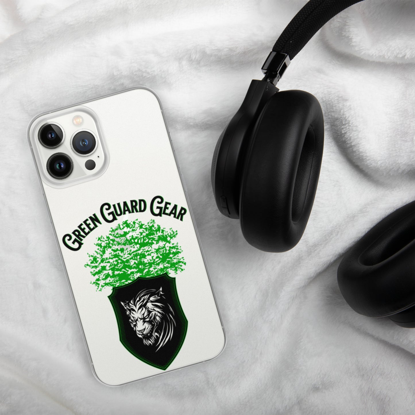 "GreenGuardGear" Clear Case for iPhone®