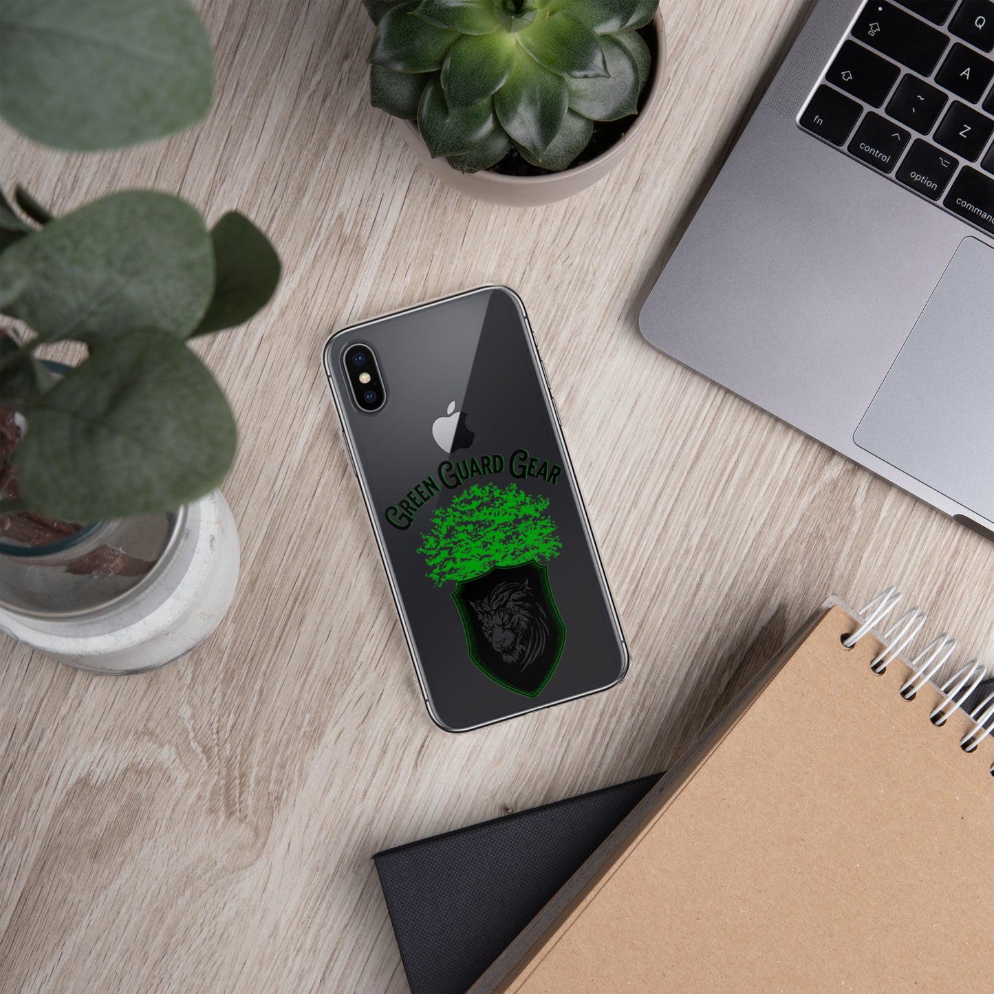 "GreenGuardGear" Clear Case for iPhone®