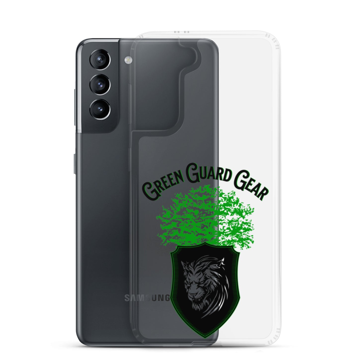 "GreenGuardGear" Clear Case for Samsung®