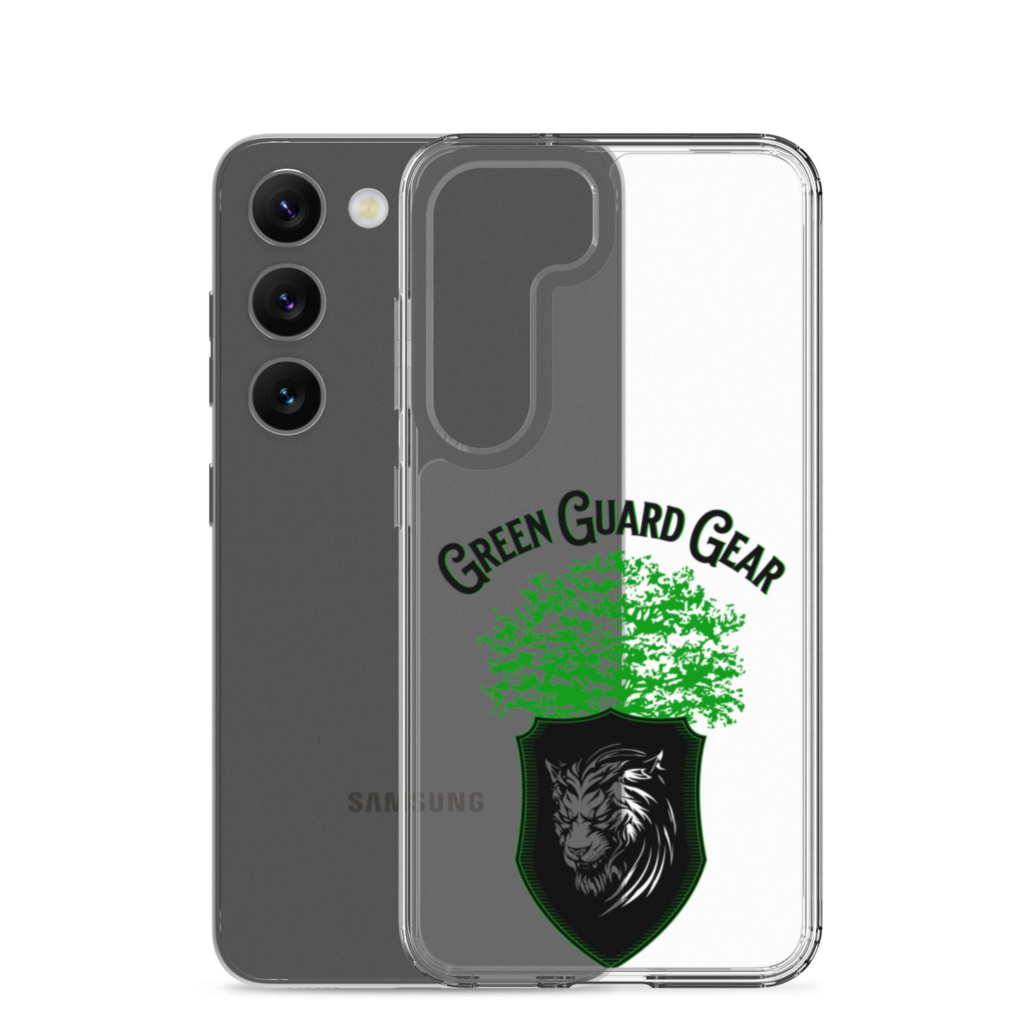 "GreenGuardGear" Clear Case for Samsung®
