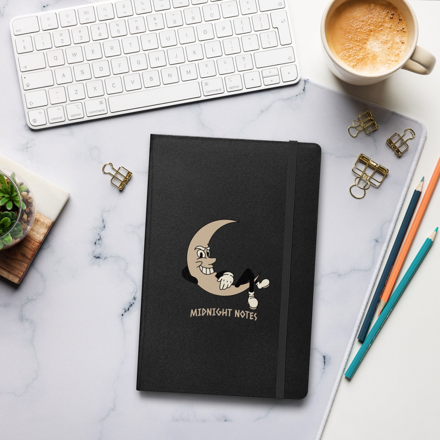 Midnight Moon Journal: Austin's Inkline Hardcover Notebook