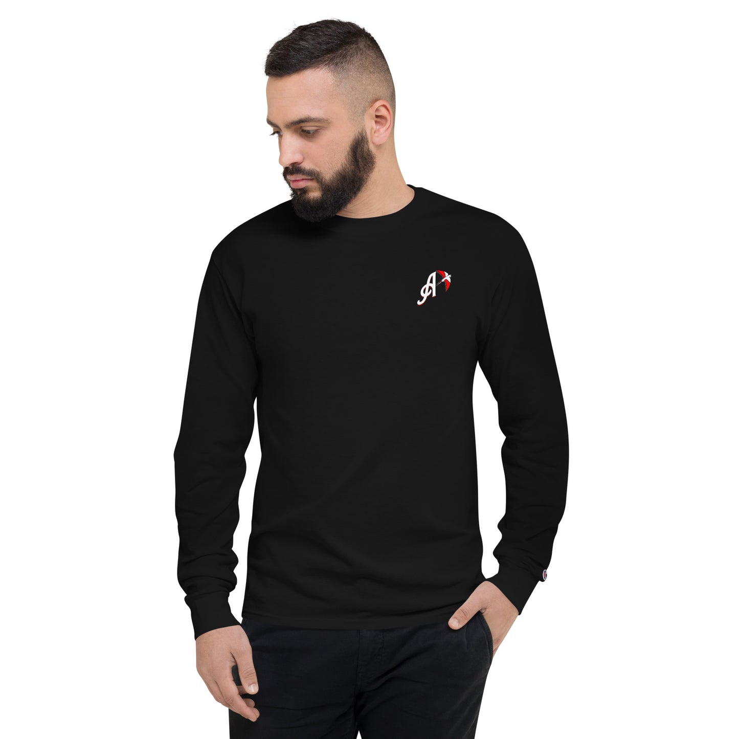 Austin's Inkline : "Asended Wing" Men's Champion Long Sleeve Shirt