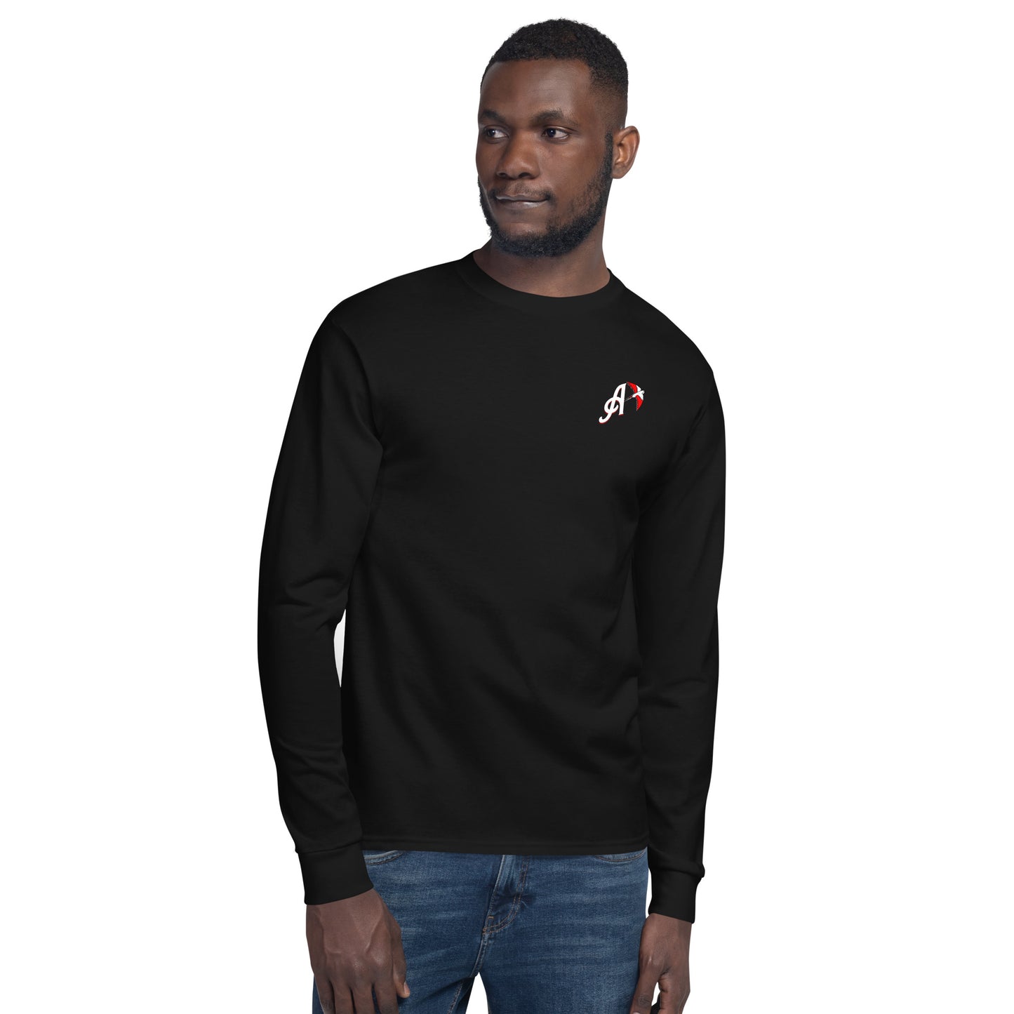 Austin's Inkline : "Asended Wing" Men's Champion Long Sleeve Shirt