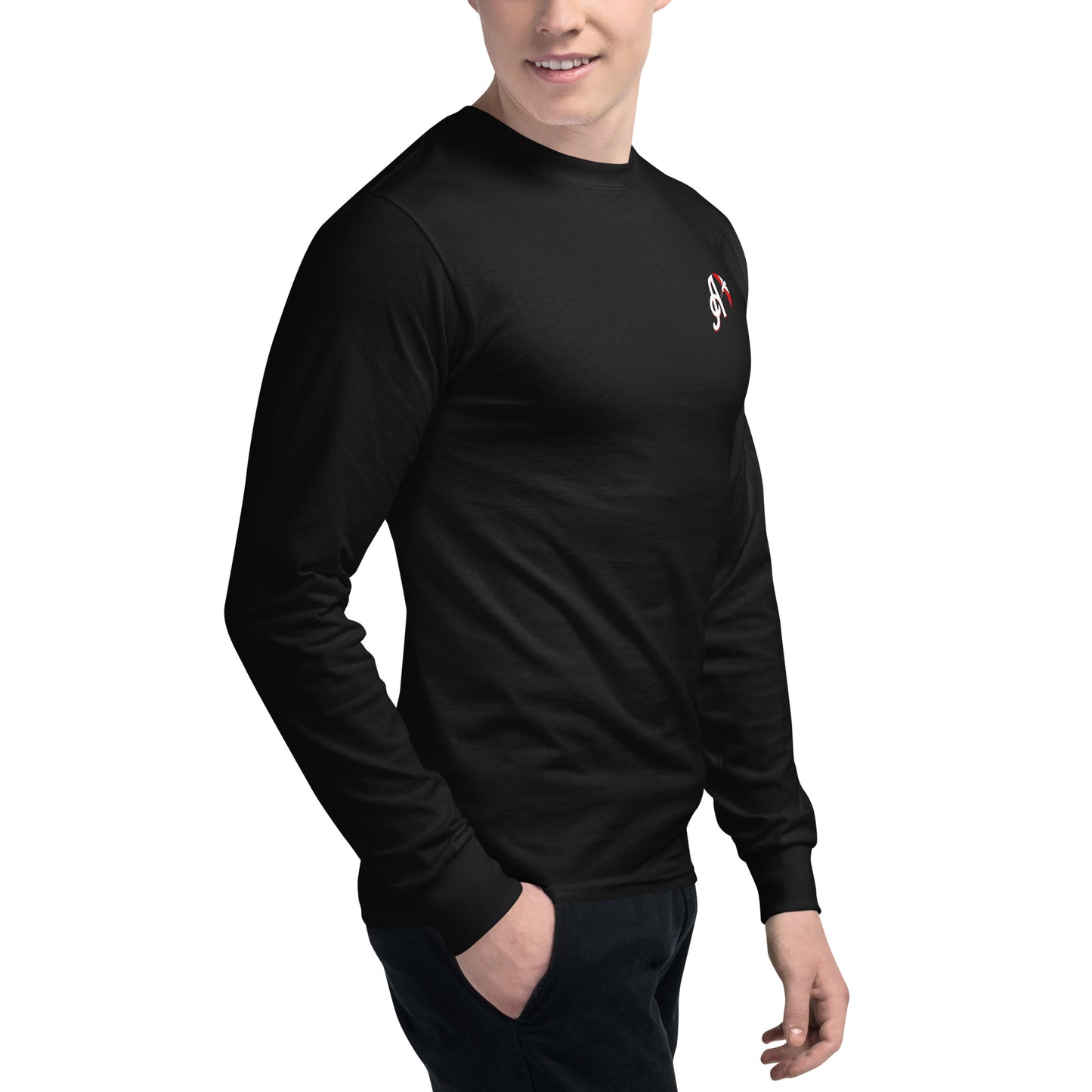 Austin's Inkline : "Asended Wing" Men's Champion Long Sleeve Shirt
