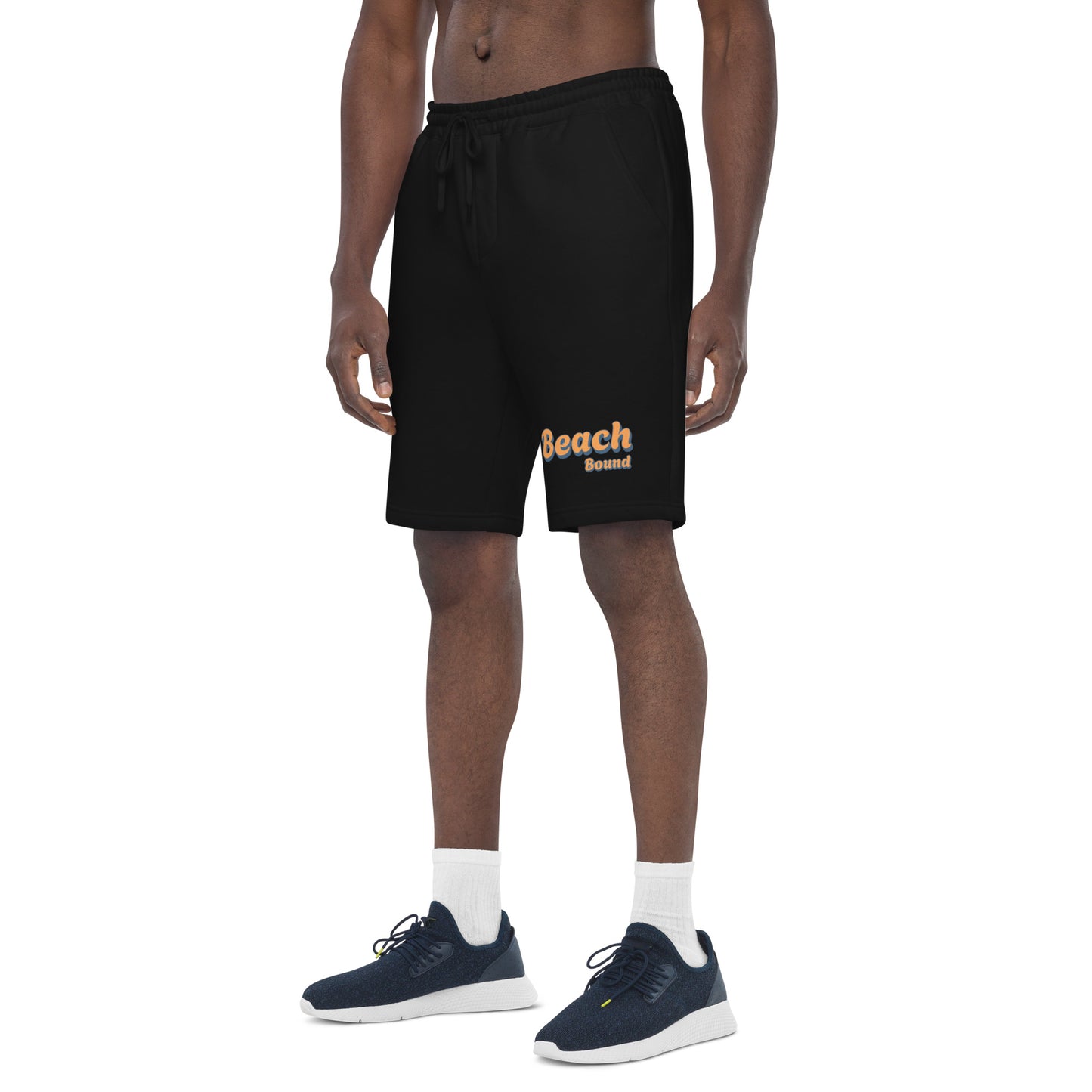 "Beach bound" Men's fleece shorts