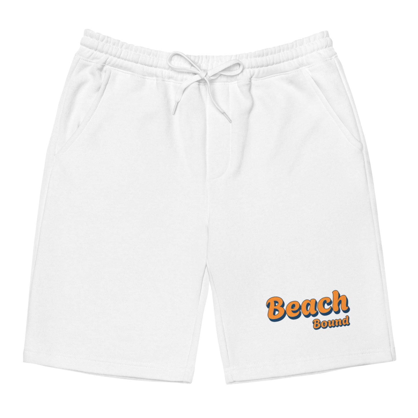 "Beach bound" Men's fleece shorts