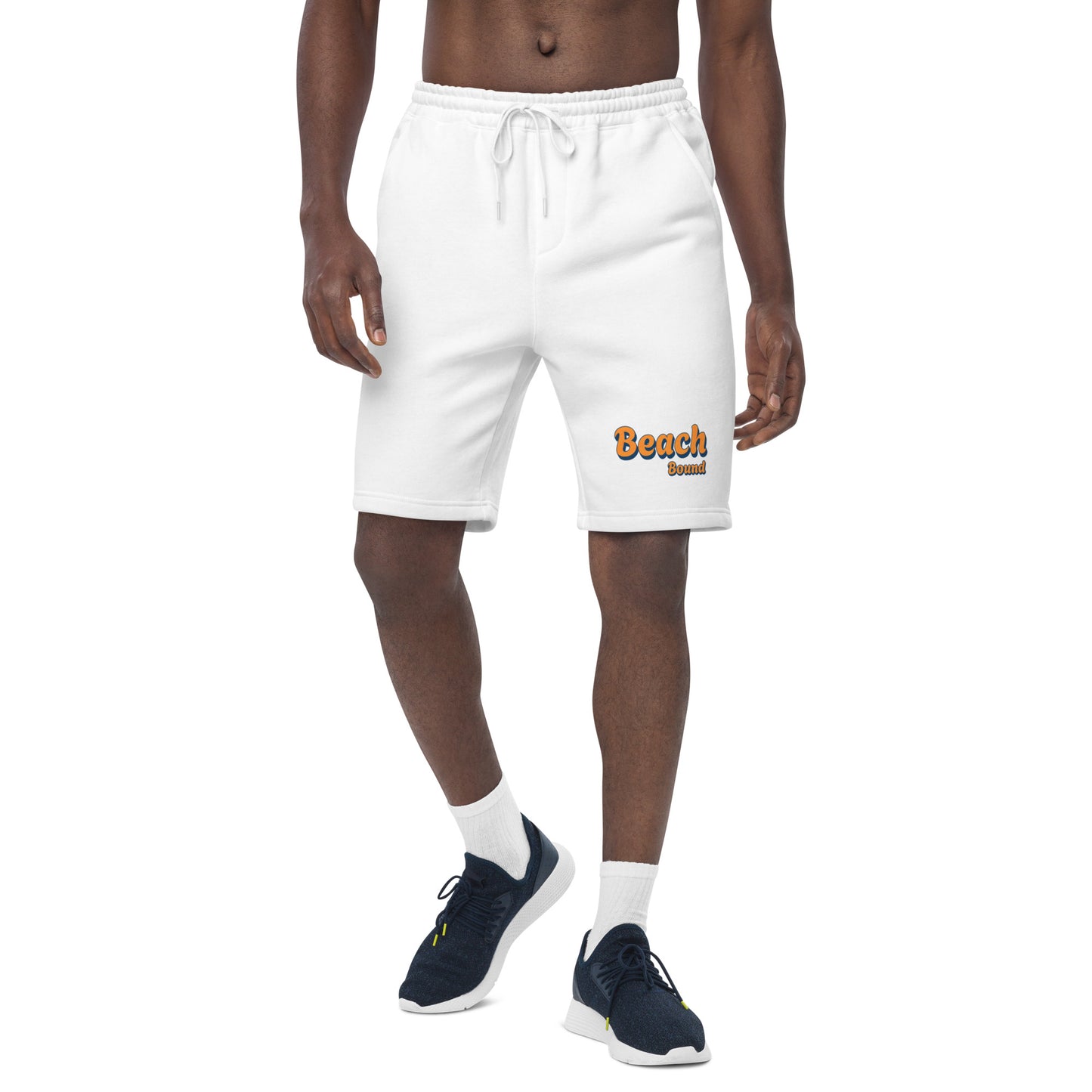 "Beach bound" Men's fleece shorts