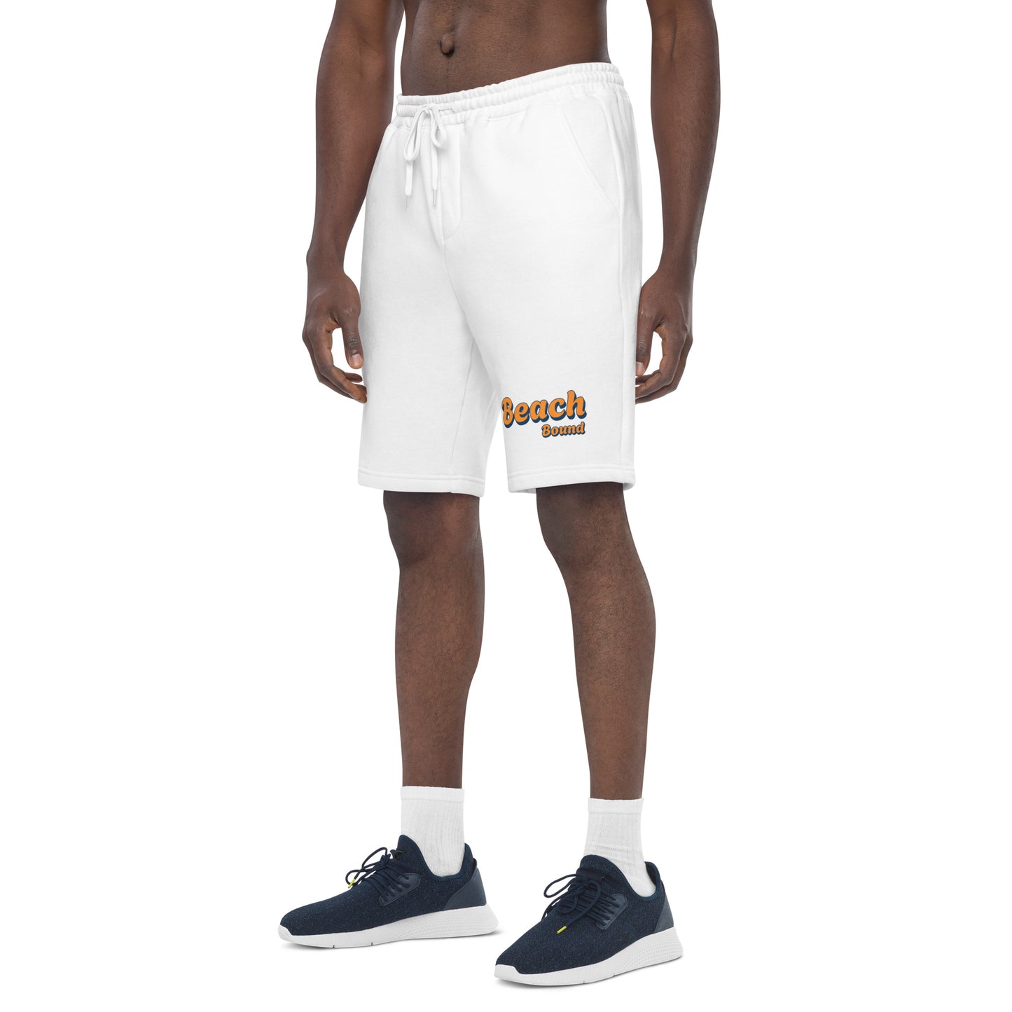 "Beach bound" Men's fleece shorts