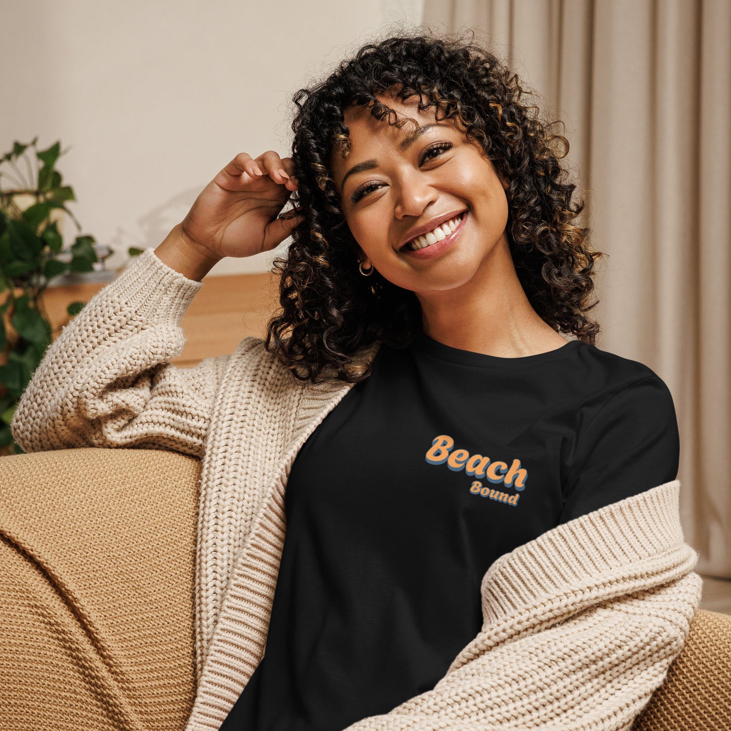 "Beach Bound" Women's Relaxed T-Shirt