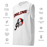 Austin's inkline: "INKLINE" Recycled unisex basketball jersey