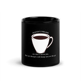 Black Glossy Mug || Austin's inkline: Sip and smile