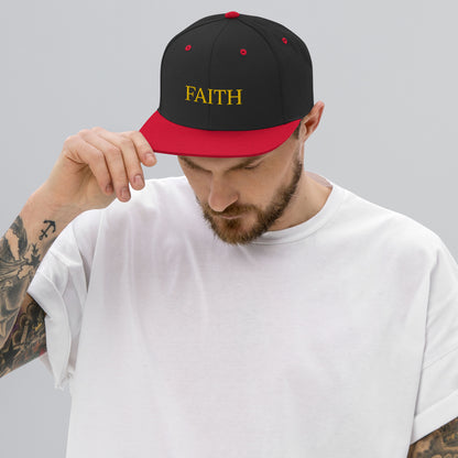 Faith Snapback Hat – Classic Style with Inspirational Touch