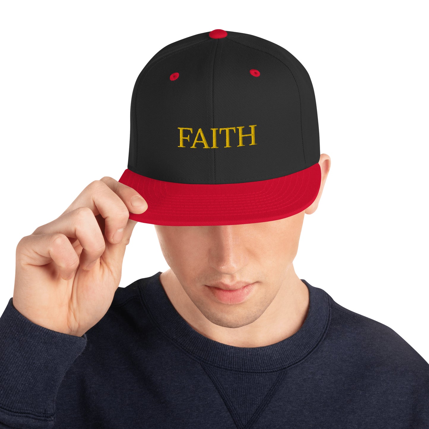 Faith Snapback Hat – Classic Style with Inspirational Touch