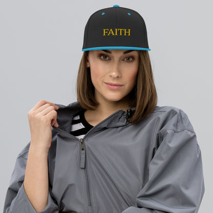 Faith Snapback Hat – Classic Style with Inspirational Touch