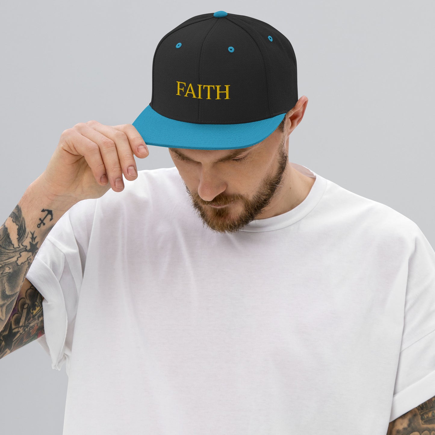 Faith Snapback Hat – Classic Style with Inspirational Touch