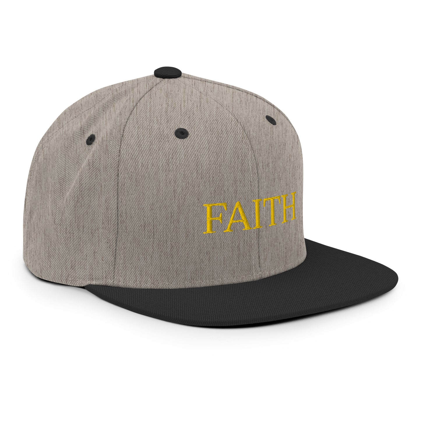Faith Snapback Hat – Classic Style with Inspirational Touch