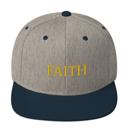 Faith Snapback Hat – Classic Style with Inspirational Touch