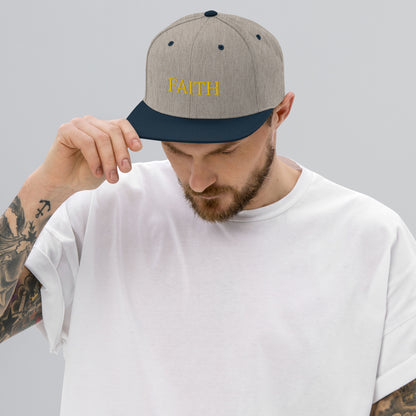 Faith Snapback Hat – Classic Style with Inspirational Touch
