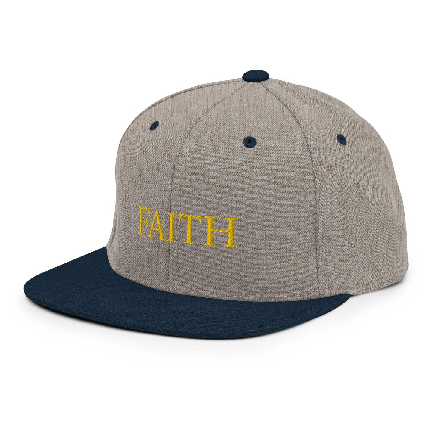 Faith Snapback Hat – Classic Style with Inspirational Touch