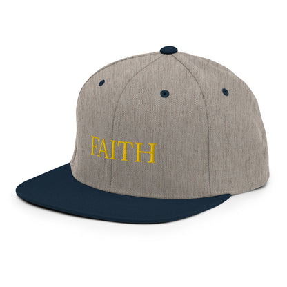 Faith Snapback Hat – Classic Style with Inspirational Touch