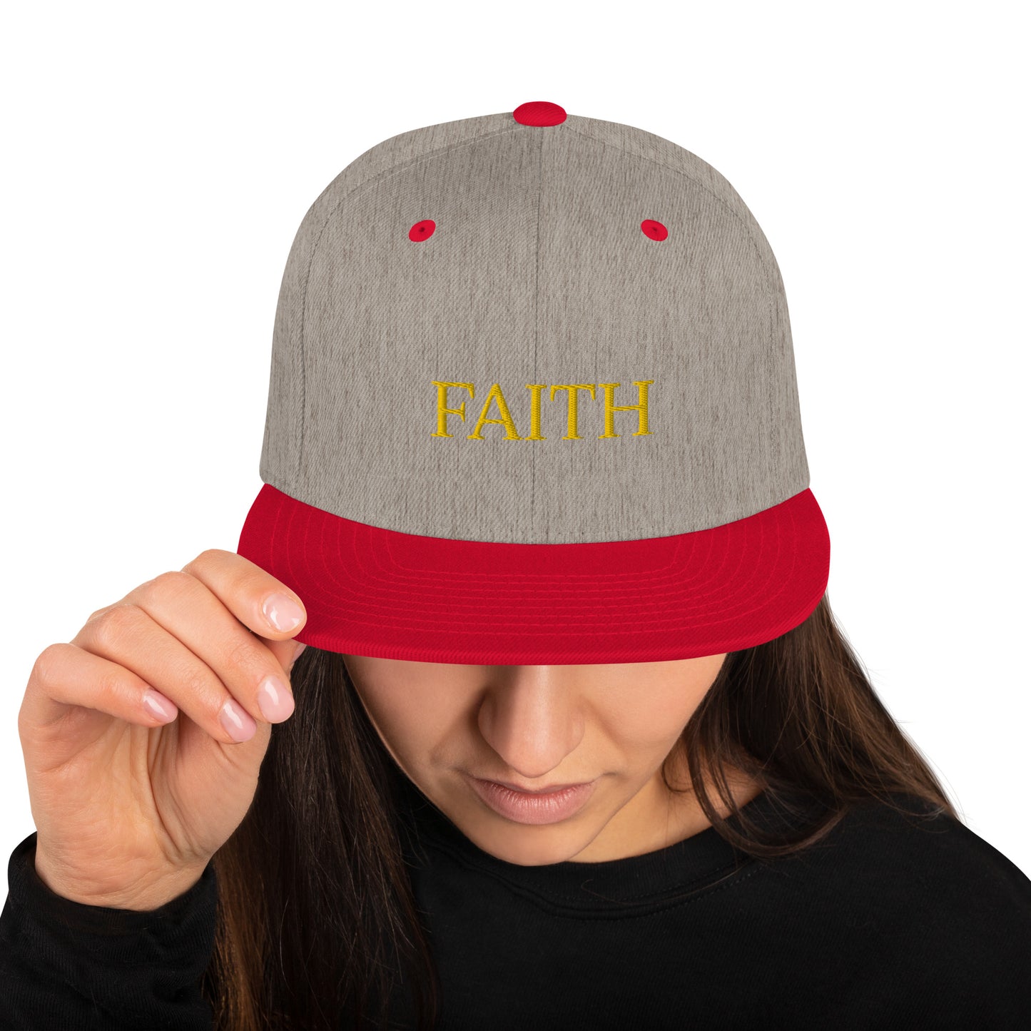 Faith Snapback Hat – Classic Style with Inspirational Touch