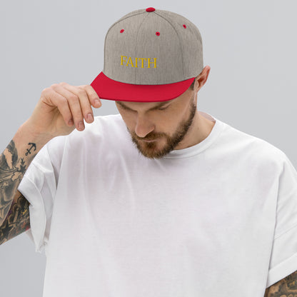 Faith Snapback Hat – Classic Style with Inspirational Touch