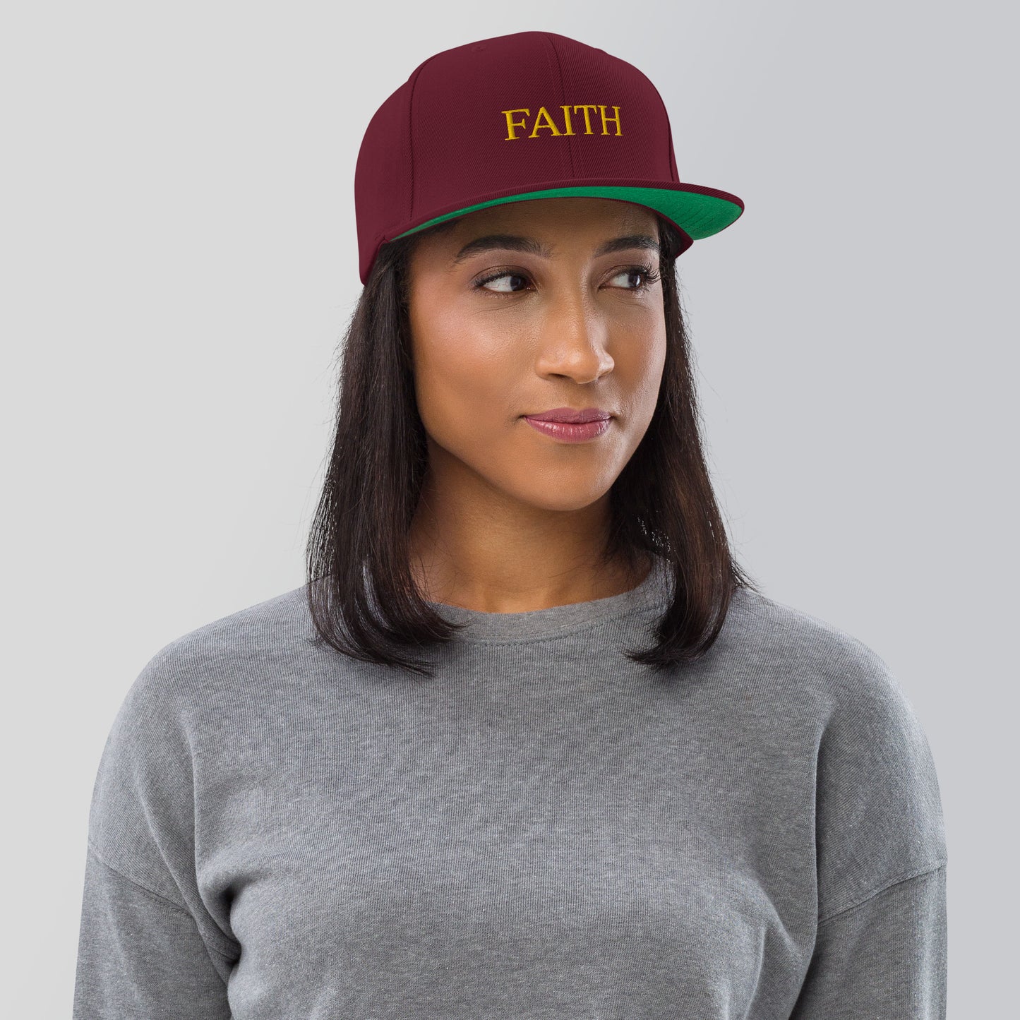 Faith Snapback Hat – Classic Style with Inspirational Touch