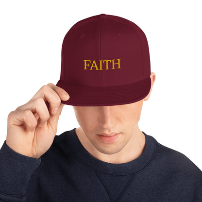 Faith Snapback Hat – Classic Style with Inspirational Touch