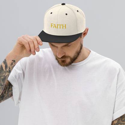 Faith Snapback Hat – Classic Style with Inspirational Touch