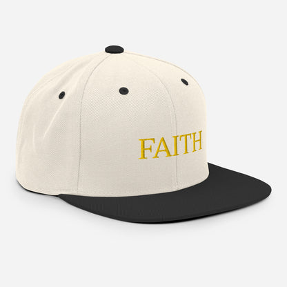 Faith Snapback Hat – Classic Style with Inspirational Touch