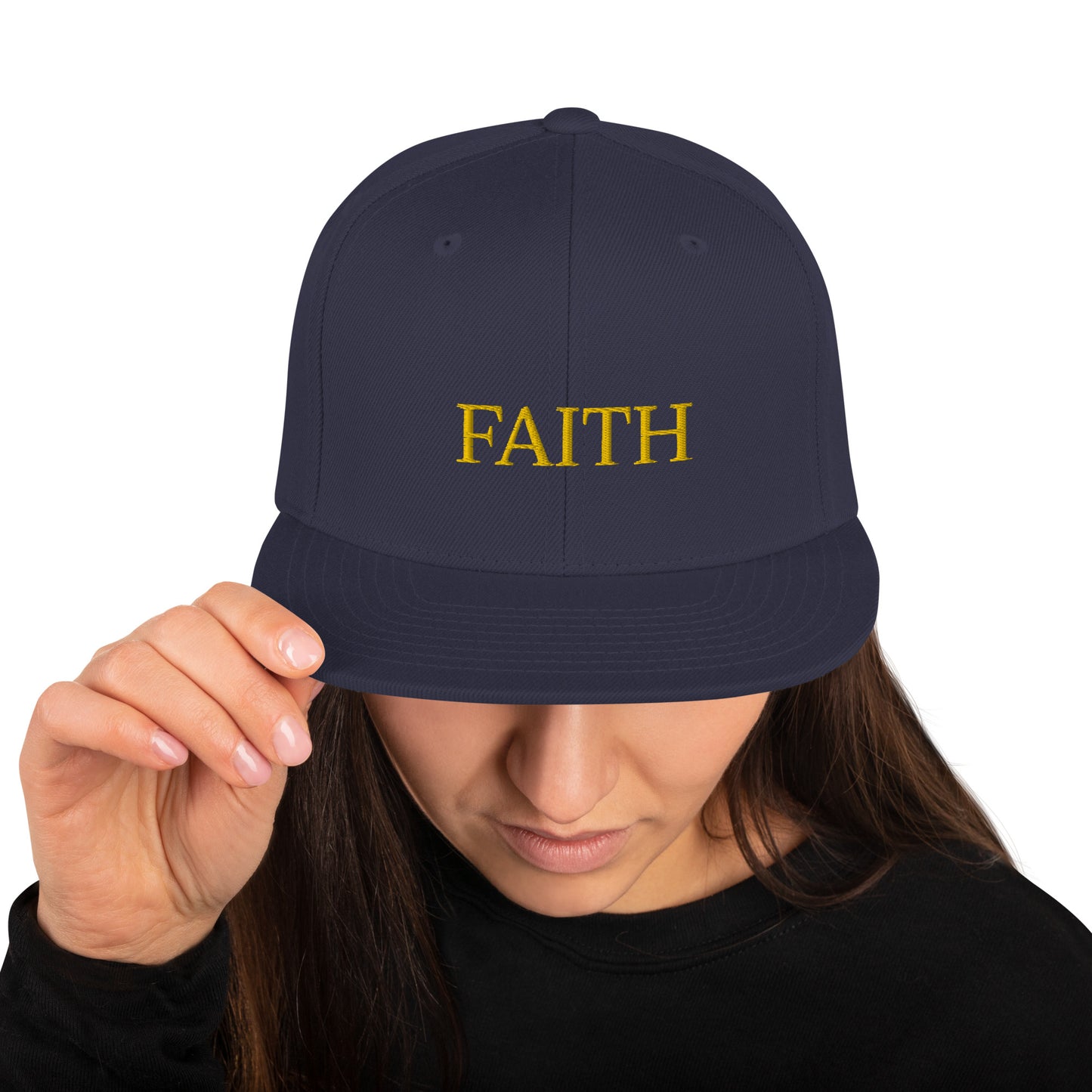 Faith Snapback Hat – Classic Style with Inspirational Touch