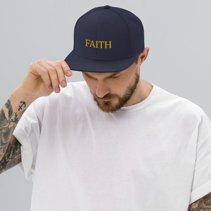 Faith Snapback Hat – Classic Style with Inspirational Touch