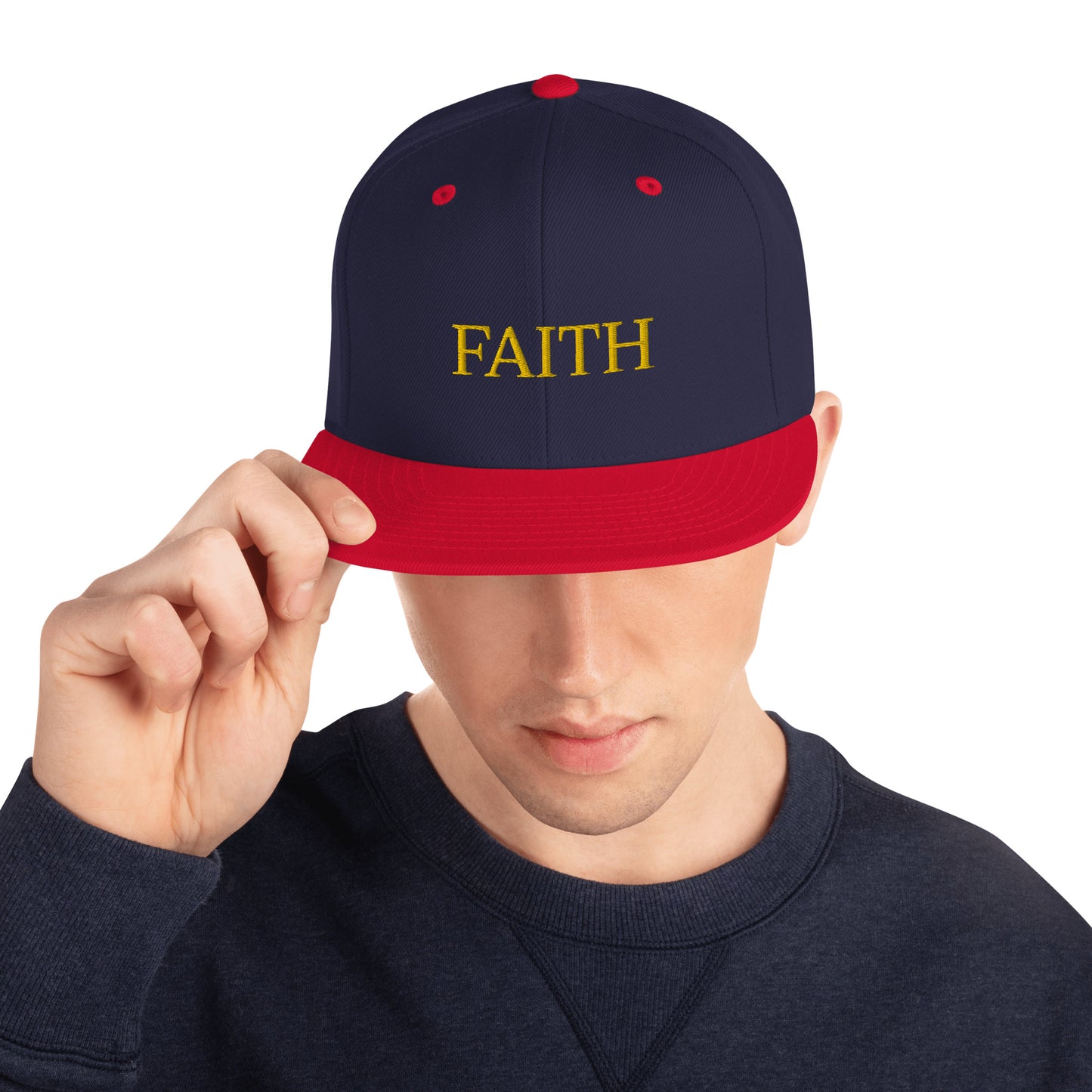 Faith Snapback Hat – Classic Style with Inspirational Touch