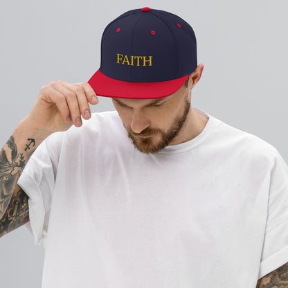 Faith Snapback Hat – Classic Style with Inspirational Touch