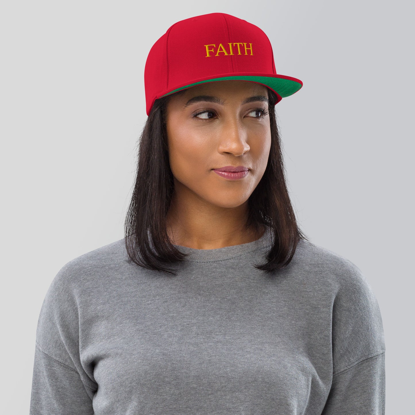 Faith Snapback Hat – Classic Style with Inspirational Touch