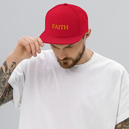 Faith Snapback Hat – Classic Style with Inspirational Touch