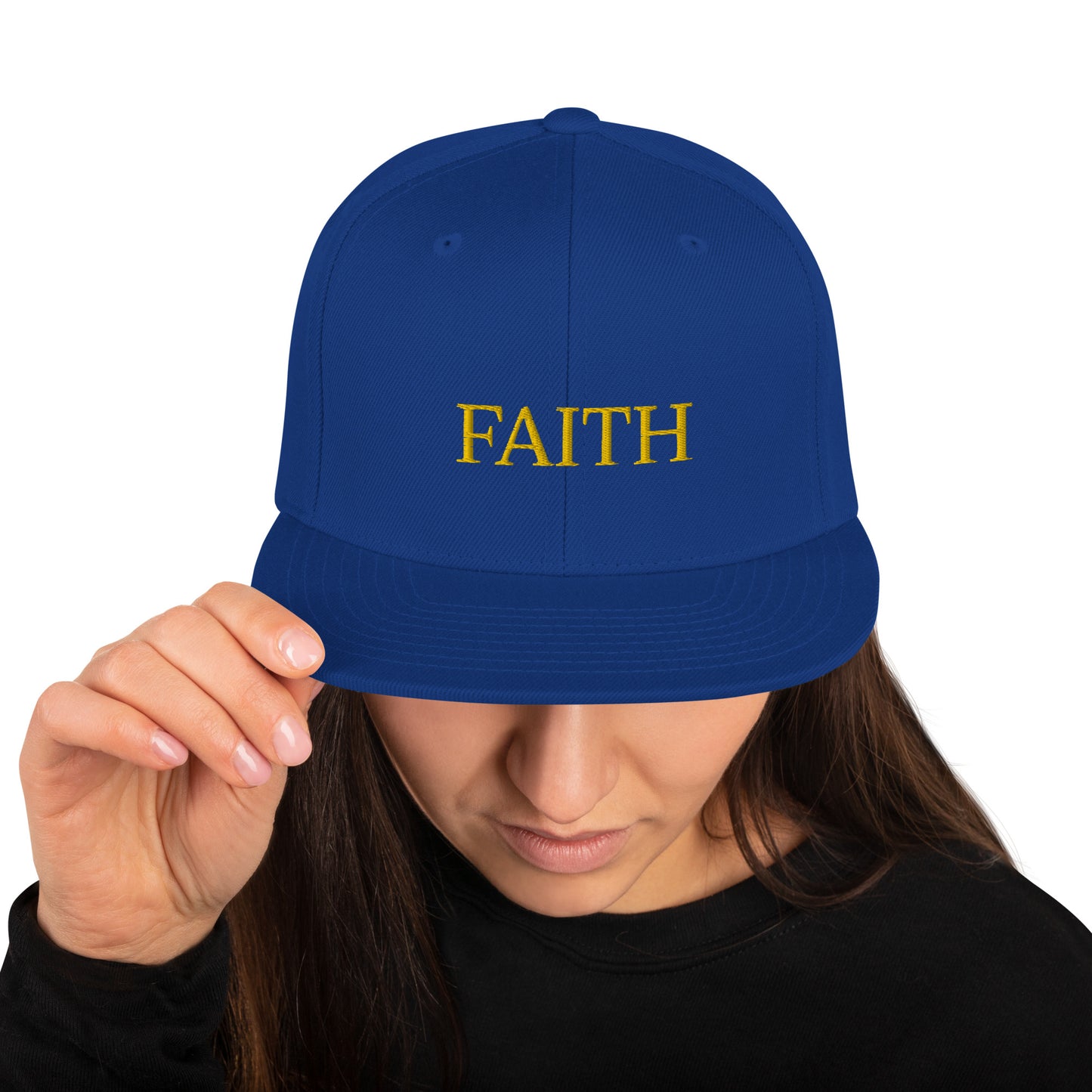 Faith Snapback Hat – Classic Style with Inspirational Touch