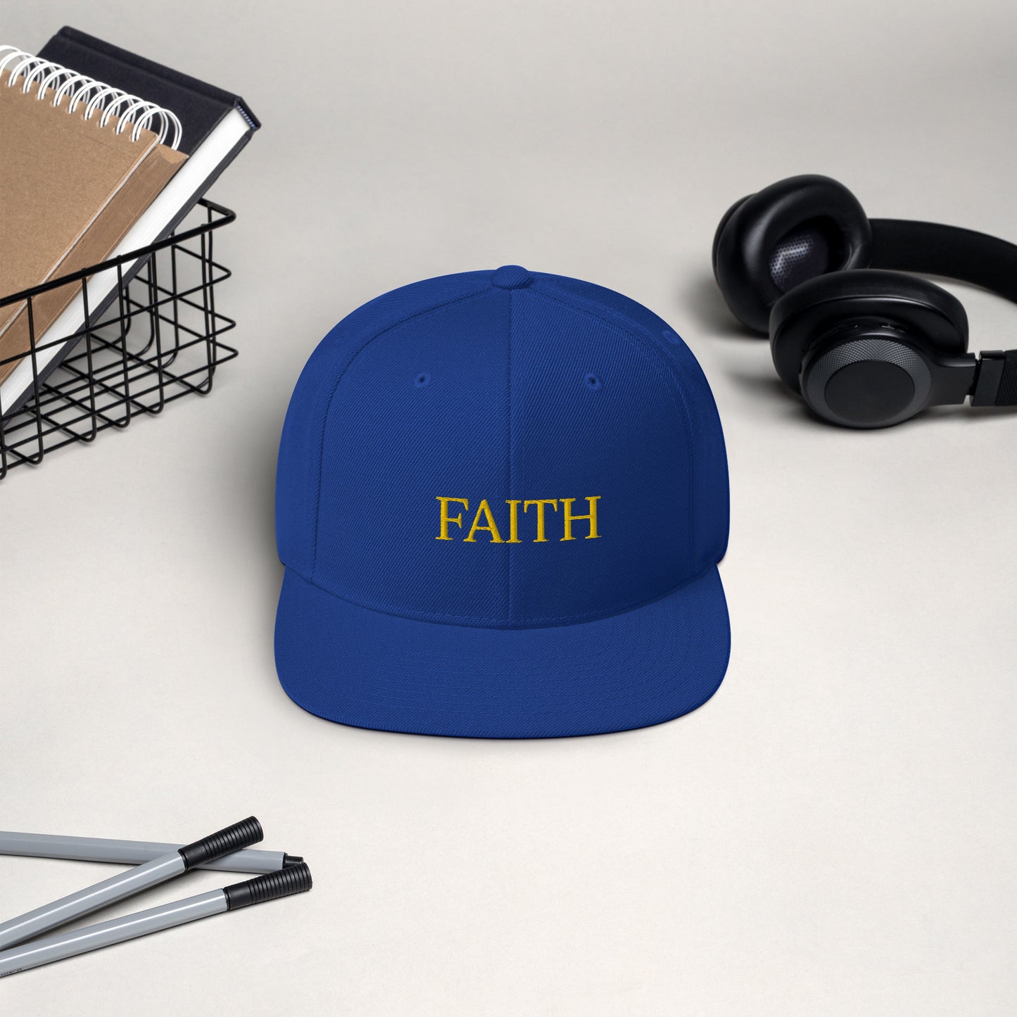 Faith Snapback Hat – Classic Style with Inspirational Touch