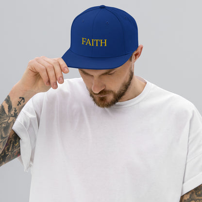 Faith Snapback Hat – Classic Style with Inspirational Touch