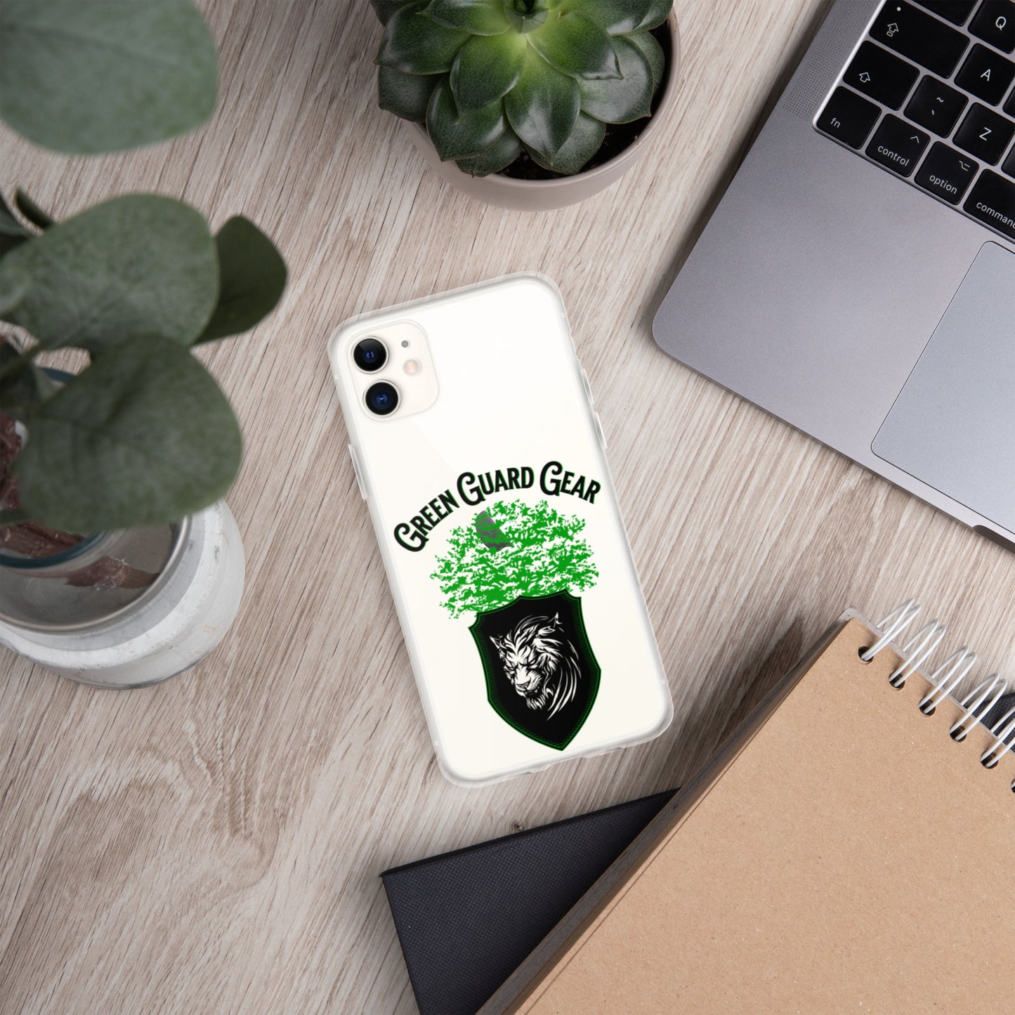 "GreenGuardGear" Clear Case for iPhone®