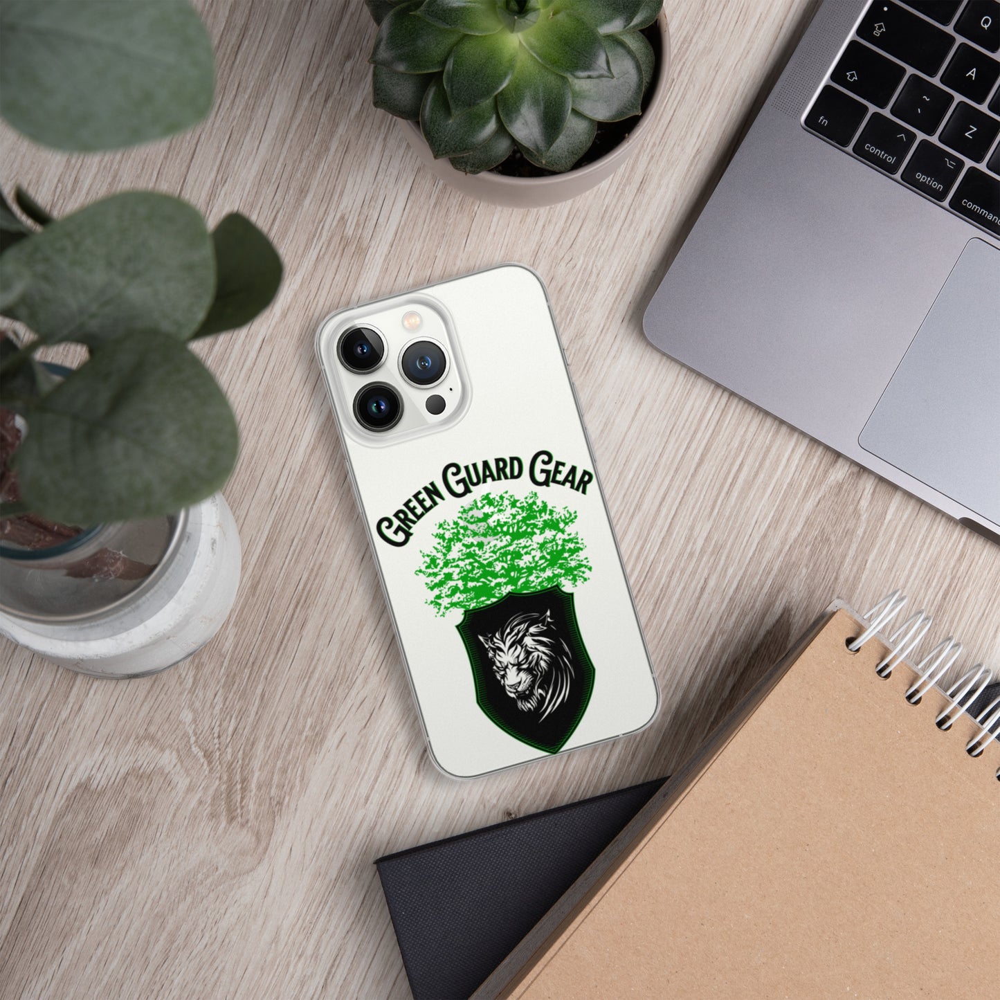 "GreenGuardGear" Clear Case for iPhone®