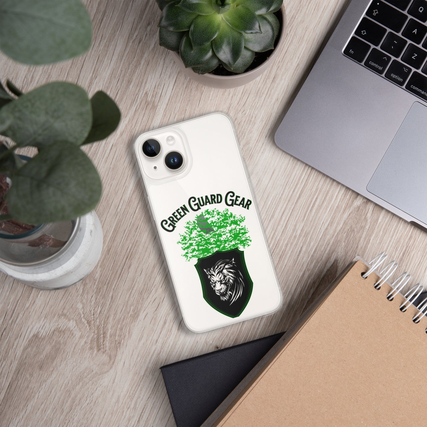 "GreenGuardGear" Clear Case for iPhone®