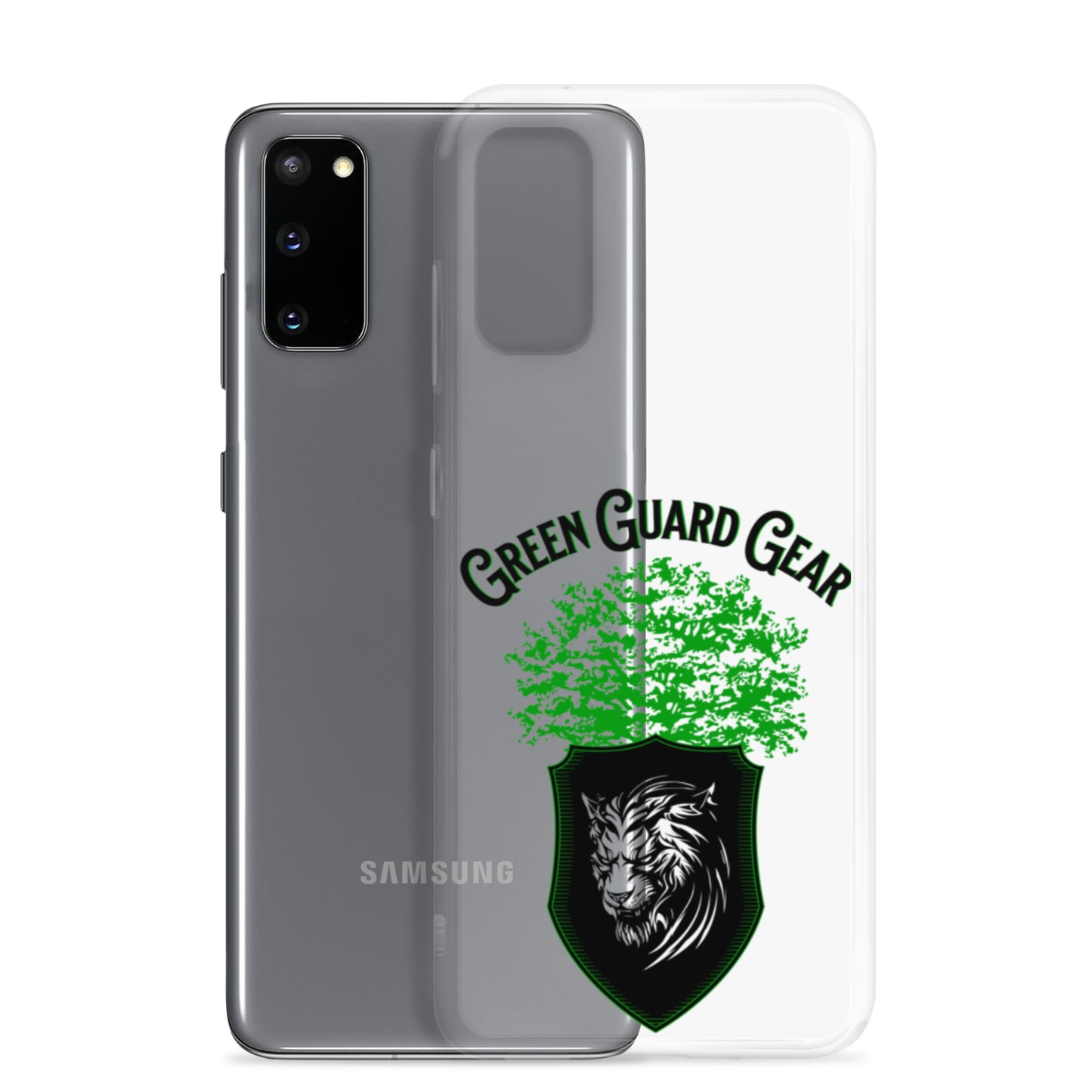 "GreenGuardGear" Clear Case for Samsung®