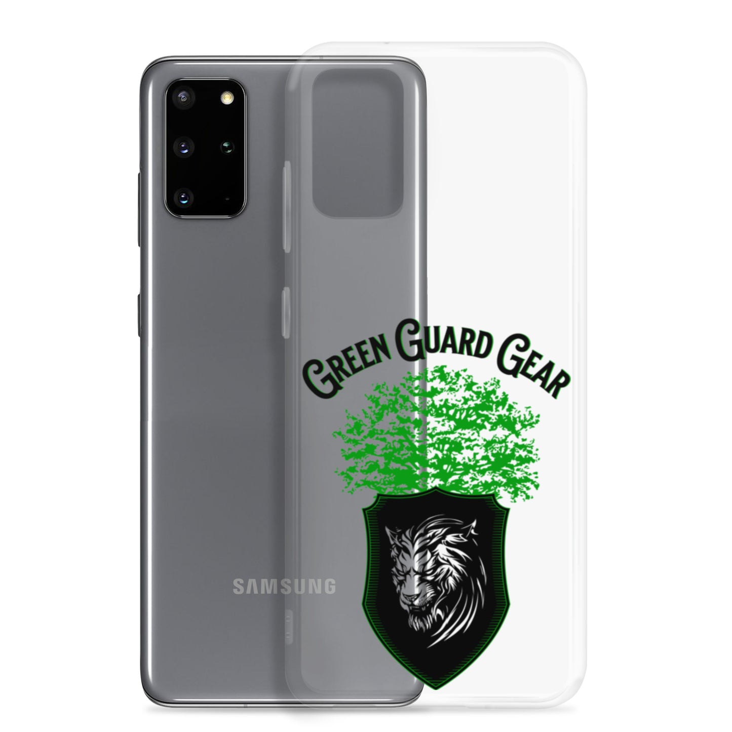 "GreenGuardGear" Clear Case for Samsung®