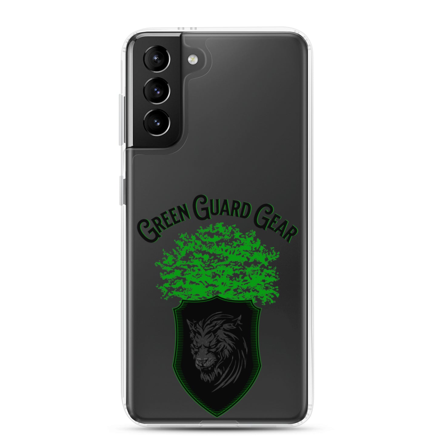 "GreenGuardGear" Clear Case for Samsung®