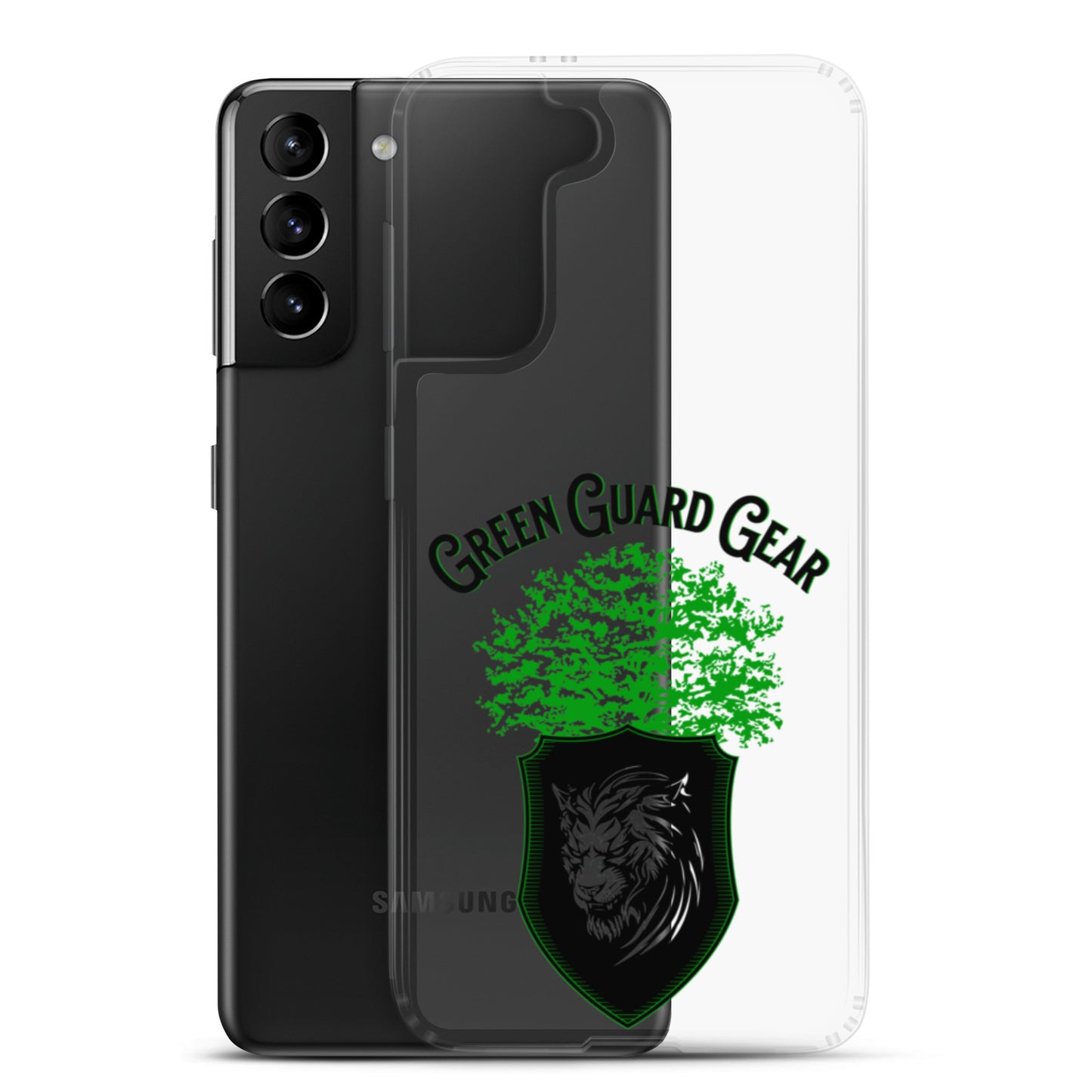 "GreenGuardGear" Clear Case for Samsung®