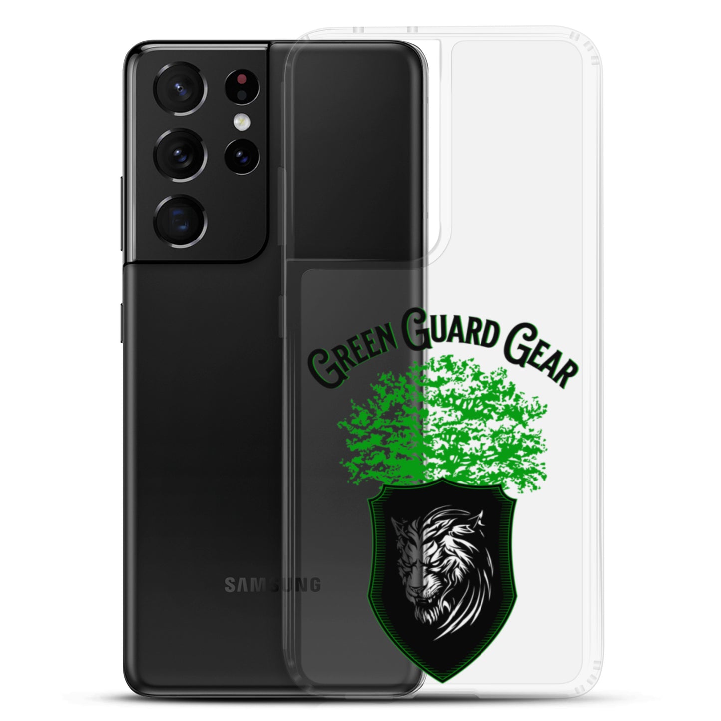 "GreenGuardGear" Clear Case for Samsung®